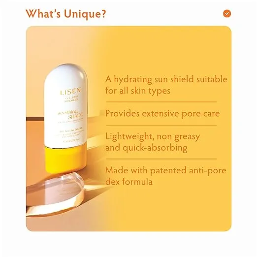 LIS%C3%89N%20Korean%20Sunscreen%20With%20SPF%2050+%20PA+++%20&%20CICA,%20Sweat%20Proof,%20Non-Greasy%20&%20No%20White%20Cast%20For%20All%20Skin%20Type,%20UVA%20&%20UBA%20Protection%20For%20Unisex,%20Paraben%20Free,%2060ml%20FROM%20INDIA%20(ABR)%20-%20Image%202