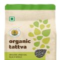 Organic Tattva, Organic Unpolished Urad Dal Black Whole, 500g (FROM INDIA) SAB. 