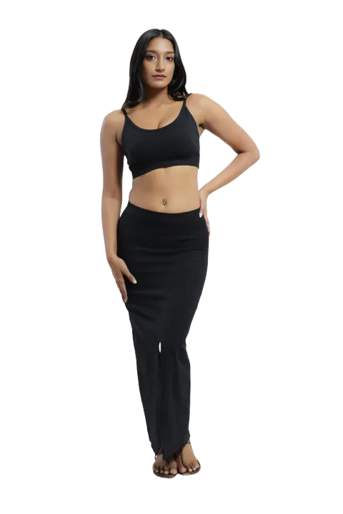 High%20Compression%20Mermaid%20Saree%20Shapewear%20Black%20-%20Image%204