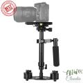 S60 Camera Stabilizer 60CM Aluminum Steadicam Handheld Stabilizer for Nikon Fuji Sony Canon Camera DSLR Photography Studio. 