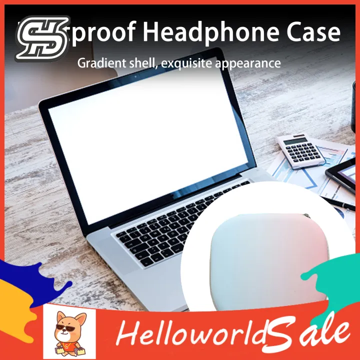 Helloworld%20Case%20%20Protective%20Hard%20Case%20for%20Edifier%20W820NB%20Headphones%20Mesh%20Layer%20Elastic%20Strap%20Waterproof%20Dustproof%20Earphone%20Case%20On-the-go%20Use%20-%20Image%204