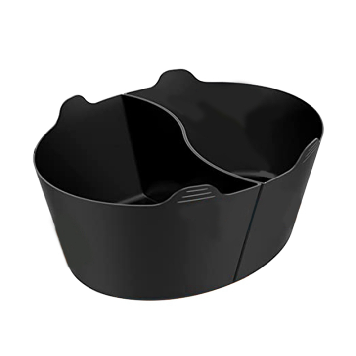 Silicone Slow Cooker Divider Slow Cooker Cooking Liner Part for Most 6-8 QT Oval Shape Slow Cooker