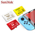 SanDisk 128GB micro sd card Nintendo Switch Authorized 64GB 256GB cartao de memoria tf memory cards for Game Expansion Card. 
