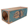 Foldable Paper Box Dual Way unnel Funny Print  House oy. 