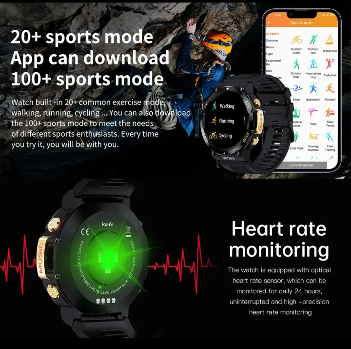 NEW%20Smart%20Watch%20for%20Men%20Bluetooth%20Sport%20400mAh%20Long%20Standby%201.39%20Inch%20360*360%20HD%20Screen%20Outdoors%20Smartwatch%20L33%20LIGE%202026%20-%20Image%208