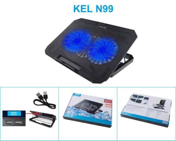 N99%20Laptop%20Cooling%20%5BApplication%20Laptop%20Size:12-16inch%5D%20Pad%20With%20Adjustable%20Stand%202%20Fans%20Portable%20Slim%20USB%20Powered%20External%20Fans%20with%20Bracket%20-%20Image%204