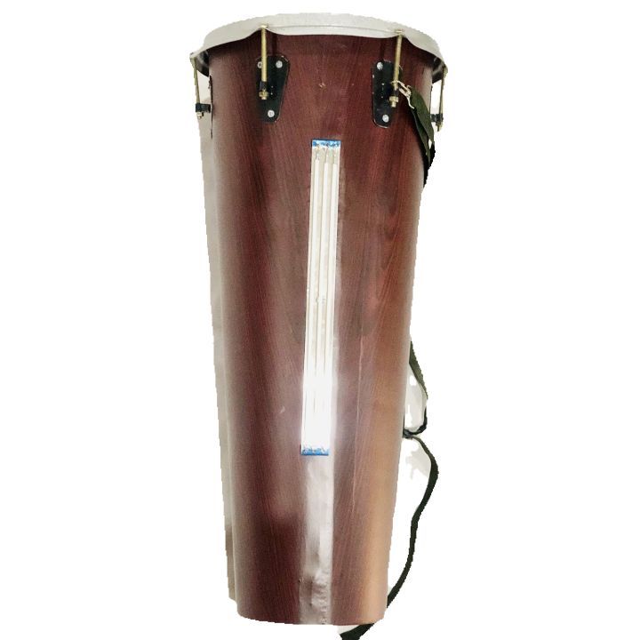 Professional%20Calypso%2010''%20Congo%20Drum%20with%20Shoulder%20Strap%20Skin%20Size%2010%20inches%20Rowell%20Congo%20Plywood%20Fiber%20Drum%20with%20side%20snare%20wire%20with%20Strap%20Bongo%20drum%20Random%20Colours%20Calipso%20conga%20Bongo%20Darbak%20Darbuka%20-%20Image%206