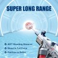 Dolphin Electric Water Gun for Kids - 1200ml Large Capacity Squirt Guns with 40FT Shooting Range Summer Toys for Boys and Girls by ZinZen. 