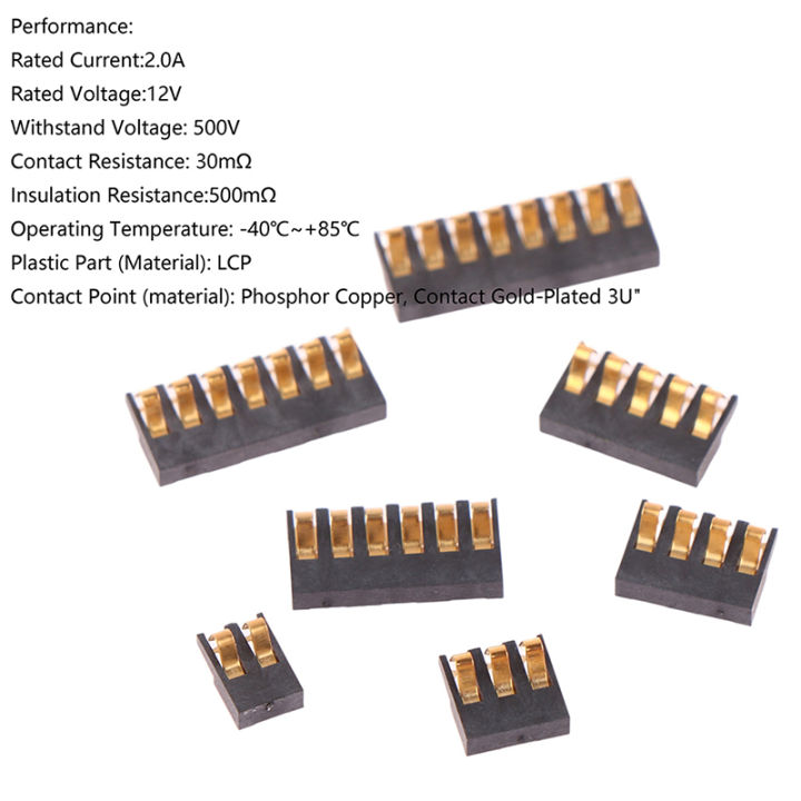 SMT%20Spring%20Battery%20Connector%202.0%20MM%20Pitch%202%203%204%205%206%207%208%20Pin%20Male%20Contact%20Power%20Charge%20Connector%20Contacts%20Gold%20Plated%20A%20JUE%20-%20Image%202