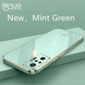 Lenuo Luxury 6D Plating Soft Casing Silicone Square Frame Phone Case For Xiaomi Redmi Note 10 Pro 4G / Redmi Note 10 Pro Max Phone Case Shiny Bling Back Cover Coque. 