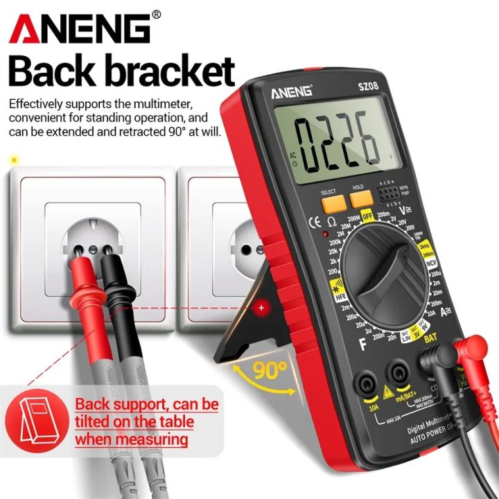 ANENG%20SZ08%20Digital%20Multimeter%20Ultra-thin%20storage%20Professional%20Auto%20Range%20Voltmeter%20AC%20DC%20220V%20Resistance%20Handhold%20Testers%20-%20Image%205