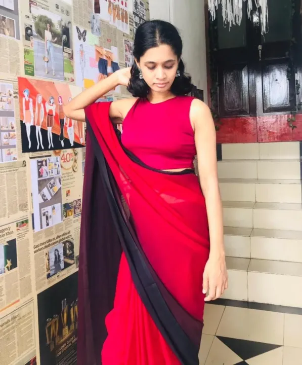 Red%20O%20Neck%20Sleeveless%20Crop%20Top%20Saree%20Jacket%20For%20Women%20-%20Image%203