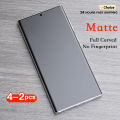 Matte Hydrogel Film For Samsung Galaxy S24 S23 S22 S21 S20 Ultra Plus No Fingerprint Screen Protector Not Tempered Glass. 