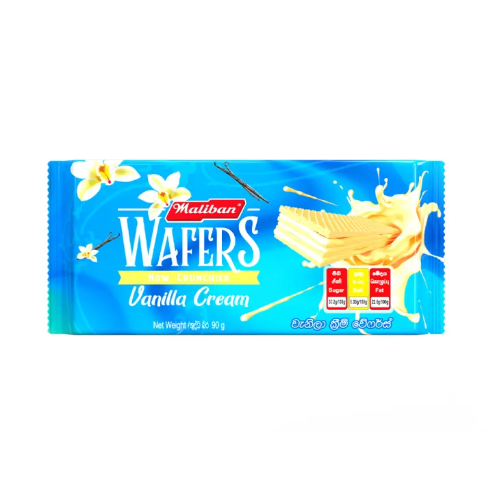 Maliban Wafers Vanilla 90g