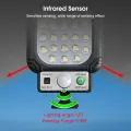 Auoyo Solar LED Light 21LED Split Solar Lamp Outdoor Waterproof Solar Motion Sensor Wall Light Street Lamp IP65 Waterproof Light Adjustable 3 Lighting Modes Garden Decoration Street Lamp. 