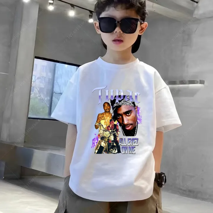 Tupac%202pac%20Rapper%20Thug%20Life%20Hip%20Hop%20Fashion%20Kids%20T-shirt%20Baby%20Boys%20Girls%20Clothes%20Summer%20Children%20Cotton%20Short%20Sleeve%20T%20Shirt%20Top%20-%20Image%204
