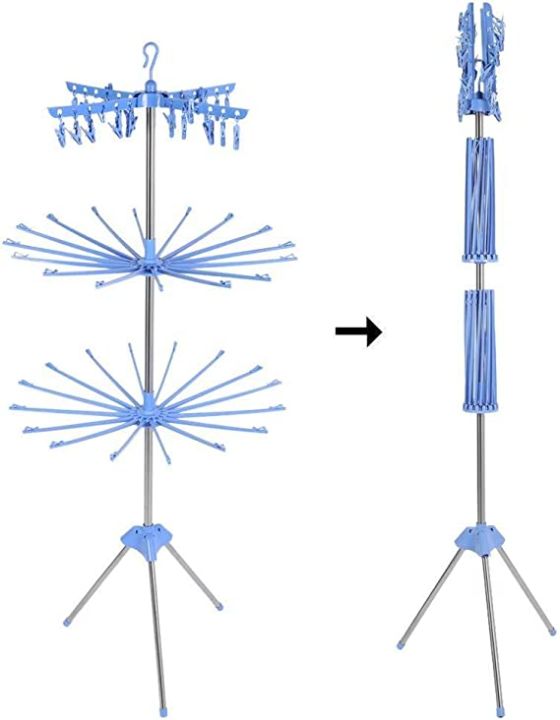Clothes%20Drying%20Rack,%203-Tier%20Collapsible%20Foldable%20Garments%20Stand%20for%20Hanging%20Towels%20Baby%20Clothes%20Sock%20Towels%20-%20Image%205