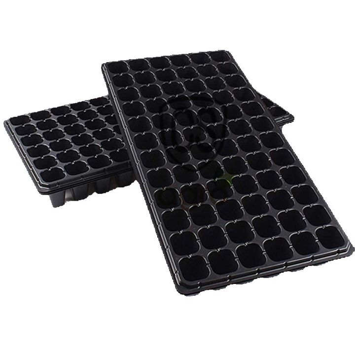 Seedling Tray 50 Holes Thick Plant Nursery Seed 2Pcs