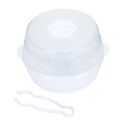 Baby Bottle Sterilizer Box Utensil Holders Microwave Tableware Storage Container Breastfeeding Supplies Steam Dryer. 