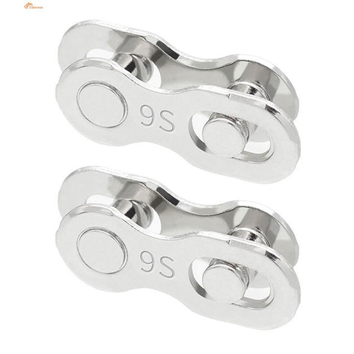 Ethereon Chain Magic Buckle 2 Pairs Bike Chain Link Connectors Easy ...
