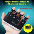 【HOT】 Finger Trainer Exerciser Hand Grip Finger Piano Guitar Finger Sensitivity Strength Power Practice Trainers. 