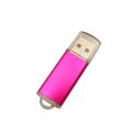 【2GB Pink】 Custom Logo Metal USB Flash Drive 32GB 64GB usb stick pen drive Pendrive Usb usb Flash Memory Stick colorful for. 