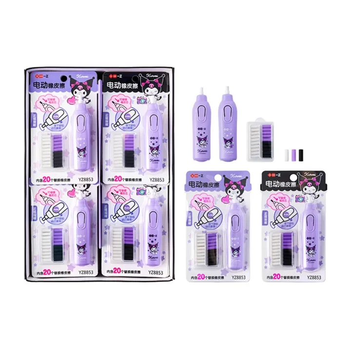 %E3%80%90HOT%E3%80%91%201Pcs%20Sanrio%20Series%20Kuromi%20Cute%20Cartoon%20Electric%20Eraser%20Effortless%20Correction%20Cleaning%20Mistake%20Rubber%20School%20Student%20Stationery%20-%20Image%206