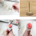 DIY Stainless Steel Cake Cup Ice Decorating Nail Tool Cake Flower Needle. 