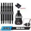 LeiyanOriginal mini screwdriver Mini Ratchet Screwdriver Rotating Handle Set CRV Telescopic Detachable Multi Shaped Short Handle Cross Triangle Head Repair Tool. 