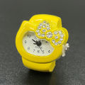 Sanrio Hello Kitty Finger Watch Cute Girl Quartz Watch Ring Hip Hop Accessories Fashion Jewelry Watch Ring Jewelry Children Gift. 