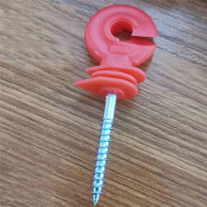 Electric%20Fence%20Insulator%20Screw-in%20Insulator%20Fence%20Ring%20Post%20Wooden%20Post%20Insulator%20with%20Insulator%20Socket%20Tool%20100PCS,B%20-%20Image%204