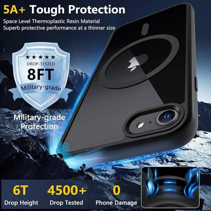 iPhone%207/8/SE2%20Magnetic%20Shockproof%20Case%20-%20Black%20Durable%20Protective%20Cover%20-%20Image%202