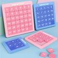Number Sorter Sliding Puzzle Number Puzzle Game for Game Training Exercise. 