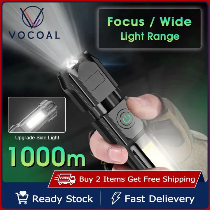 Vocoal%20Powerful%20Flashlight%20Bright%20L-ed%20Outdoor%20Focusing%20Torchlight%20Portable%20Home%20E-mergency%20Lamp%20Built-in%20B-attery%20USB%20R-echargeable%20Torchlight%20Zoom-able%20focus%20Light%20T6%20Penlight%20Waterproof%20Torch%20Light%20-%20Image%202