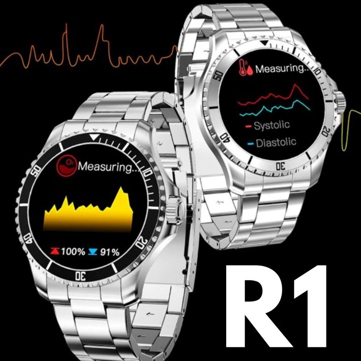 Smartwatch R1 R1 Classic Relogio Inteligent Smart Watch Bluetooth Call Heart Rate ...