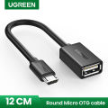 UGREEN Micro USB 2.0 OTG Cable On The Go Adapter Male Micro USB to Female USB. 