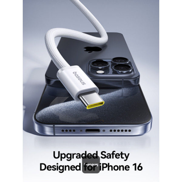 Baseus%20Dynamic%204%20Fast%20Charging%20Data%20Cable%20USB-C%20to%20USB-C%20100W%202m%20Moon%20White%20-%20Image%203