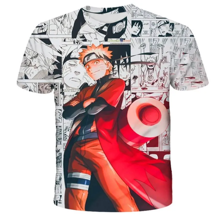 Naruto%20Anime%20figures%20Uzumaki%20Naruto%20Kakashi%20Kids%20Cosplay%20T%20shirt%20Children's%203D%20Printed%20Short%20Sleeve%20T-shirt%20Clothing%20-%20Image%202