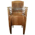 Piyestra Plastic Veranda Chair - 6 chairs. 