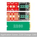 【VogueVenture】M2 M2PLUS NGFF NVME M.2 Extended Transfer 2230, 2242, 2260, 2280 Aircraft M2 CHANGE LONG SIZE NVME NGFF M.2 U.2 M3 M.3 SSD B2QF. 