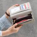 MILANDO Ladies Women High Quality Long Foldable Wallet Dompet Wanita (Type 3). 