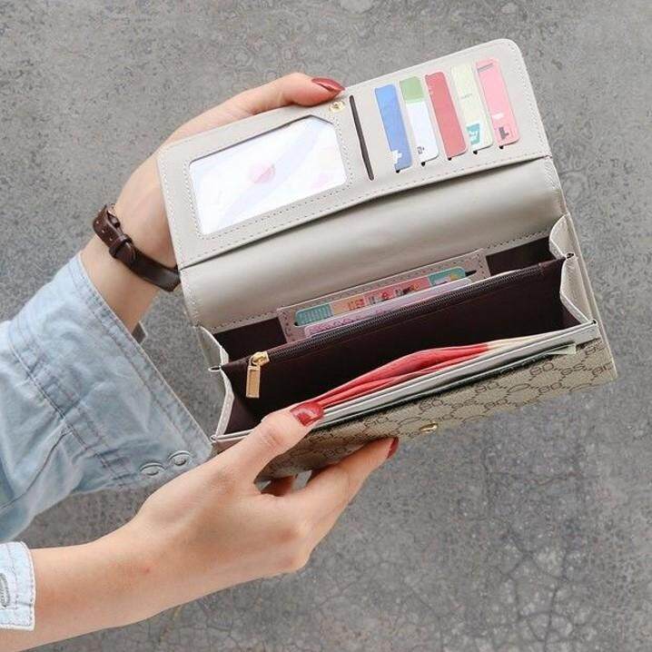MILANDO%20Ladies%20Women%20High%20Quality%20Long%20Foldable%20Wallet%20Dompet%20Wanita%20(Type%203)%20-%20Image%205