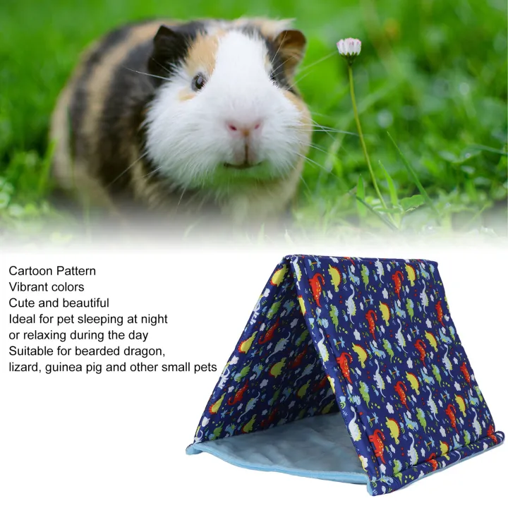 Reptile%20Tent%20Bed%20Soft%20Lizard%20Hide%20Tent%20Triangular%20For%20Bearded%20Dragon%20-%20Image%204