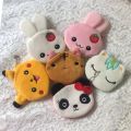 Soft Plush Rabbit Wolf Cat Elephant Mini Purse Women Coin Purse Mini Cute Zipper Girls Coin Wallet 10cm*10cm. 