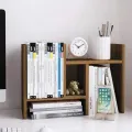 VTEC FURNITURE Desktop Organizer Office Storage Rack / Adjustable Wood Display Shelf / Book organizer. 