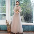 Bridesmaid Dress Conservative Sisters Summer Long Slimming Bridesmaid Dress Wedding Host Bridesmaid Dress 2024 New. 