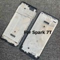 NEW 【Too much love!】Metal Frame Housing Middle Frame LCD Bezel Plate Panel Chassis Phone Metal For Tecno Spark 7 7P 7T Pro KF6 KF7j KF8 KF6p. 