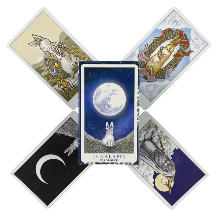 White Rabbit Oracle 【SmartHorizon】Lunalapin Tarot Cards A 83 Rabbit Deck Oracle English ...