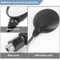 Universal Motorcycle Folding Mirror Motorbike Street Bike Side Mirrors Rearview Scooter Mirror 8/10Mm For. 