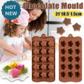 3D Star Silicone Mold Cake Chocolate Ice Cube Soap Tray Baking Mould Tools DIY Baking Cake Mold Candy Soap Mold. 